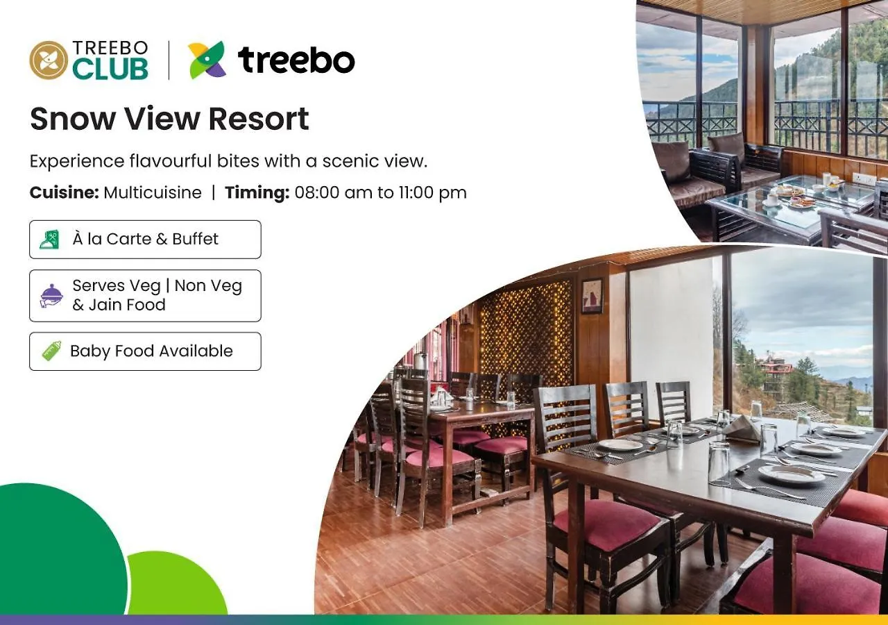 Hotel Treebo Snow View Resort Kufri With Mountain View